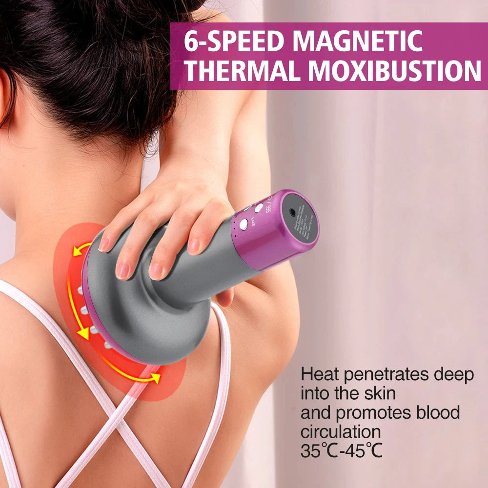 Body Fat Reducer Massager - Lymphatic Drainage Gua Sha Device