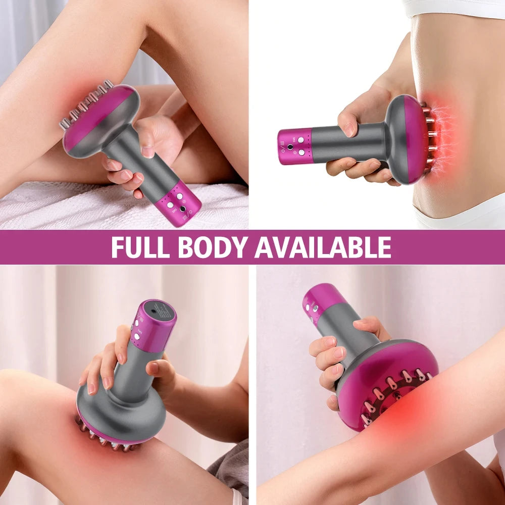 Body Fat Reducer Massager - Lymphatic Drainage Gua Sha Device