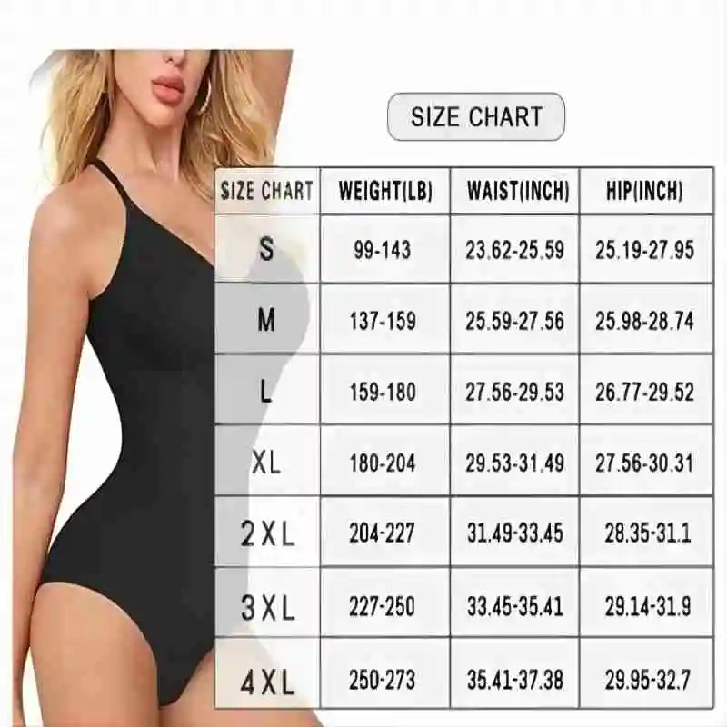 Waist Sculpting Bodysuit - Tummy Control and Thigh Slimmer For Women