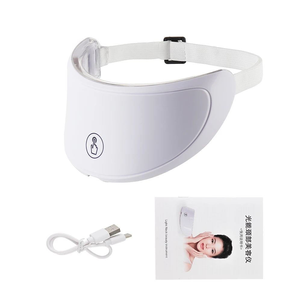 Auralift LED Mask for Face - Anti-Aging LED Face Mask With Neck Coverage