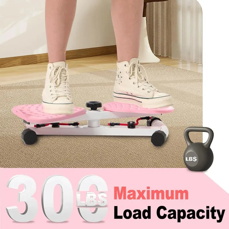 Waist Twister Board for Core Workout – Belly Fat Burner with Bands