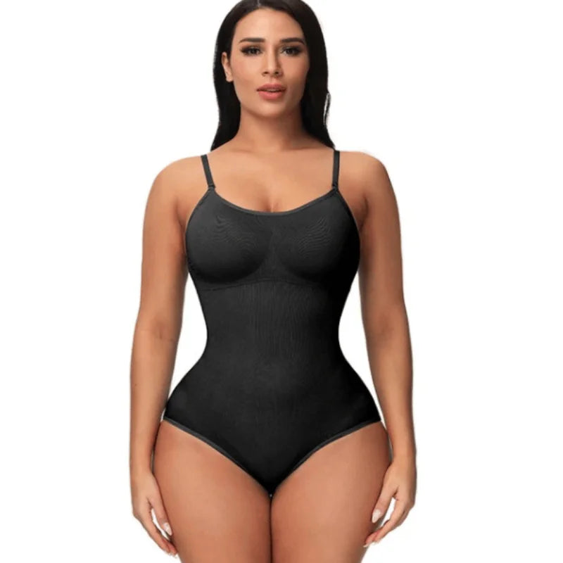 Waist Sculpting Bodysuit - Tummy Control and Thigh Slimmer For Women