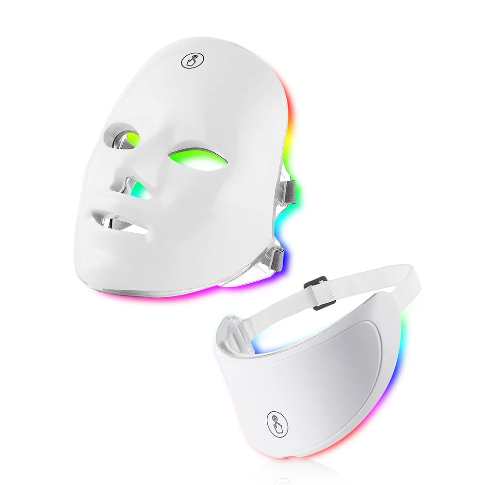 Auralift LED Mask for Face - Anti-Aging LED Face Mask With Neck Coverage