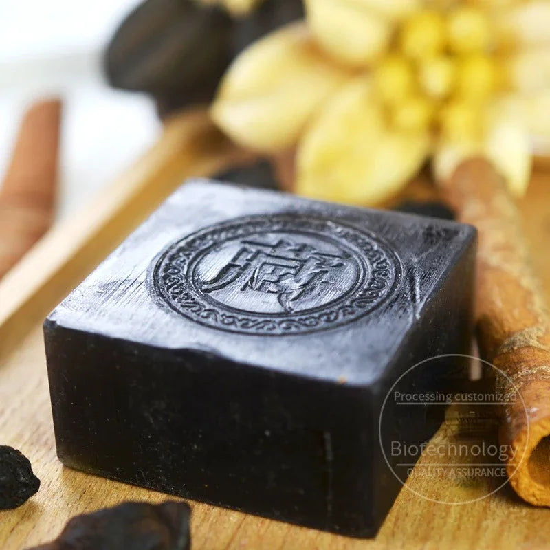 Sacred Roots™ Cordyceps Black Soap – Ancient Formula for Clear, Radiant Skin