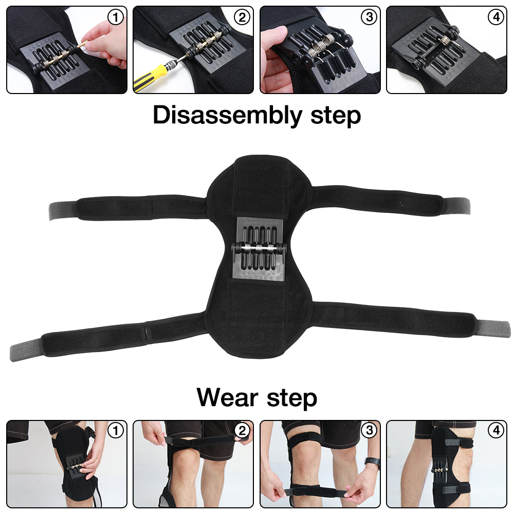 Boost & Support™ Breathable Knee Brace – Pain Relief & Joint Stability