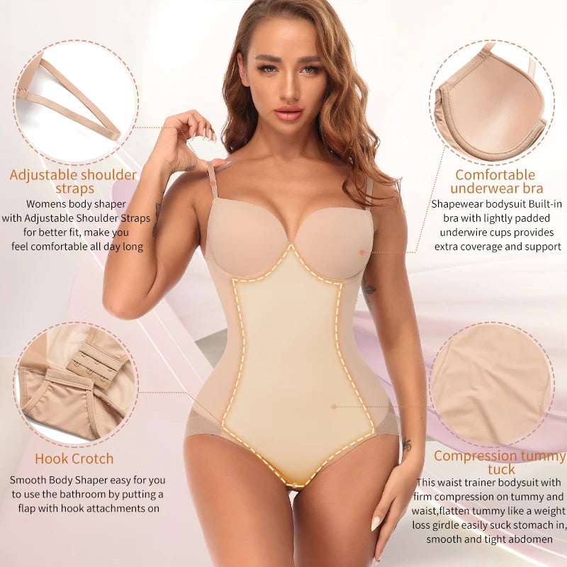 Bloom & Cinch Shaper – Tummy Tamer + Booty Lifter in One