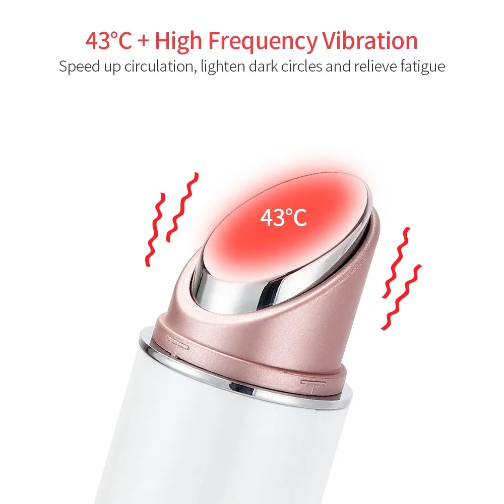 LED Photon Therapy Eye & Face Massager – Firming & Wrinkle Reduction Tool