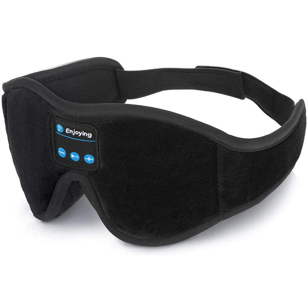 3-in-1 Bluetooth Sleep Mask with Headphones & Eye Cover
