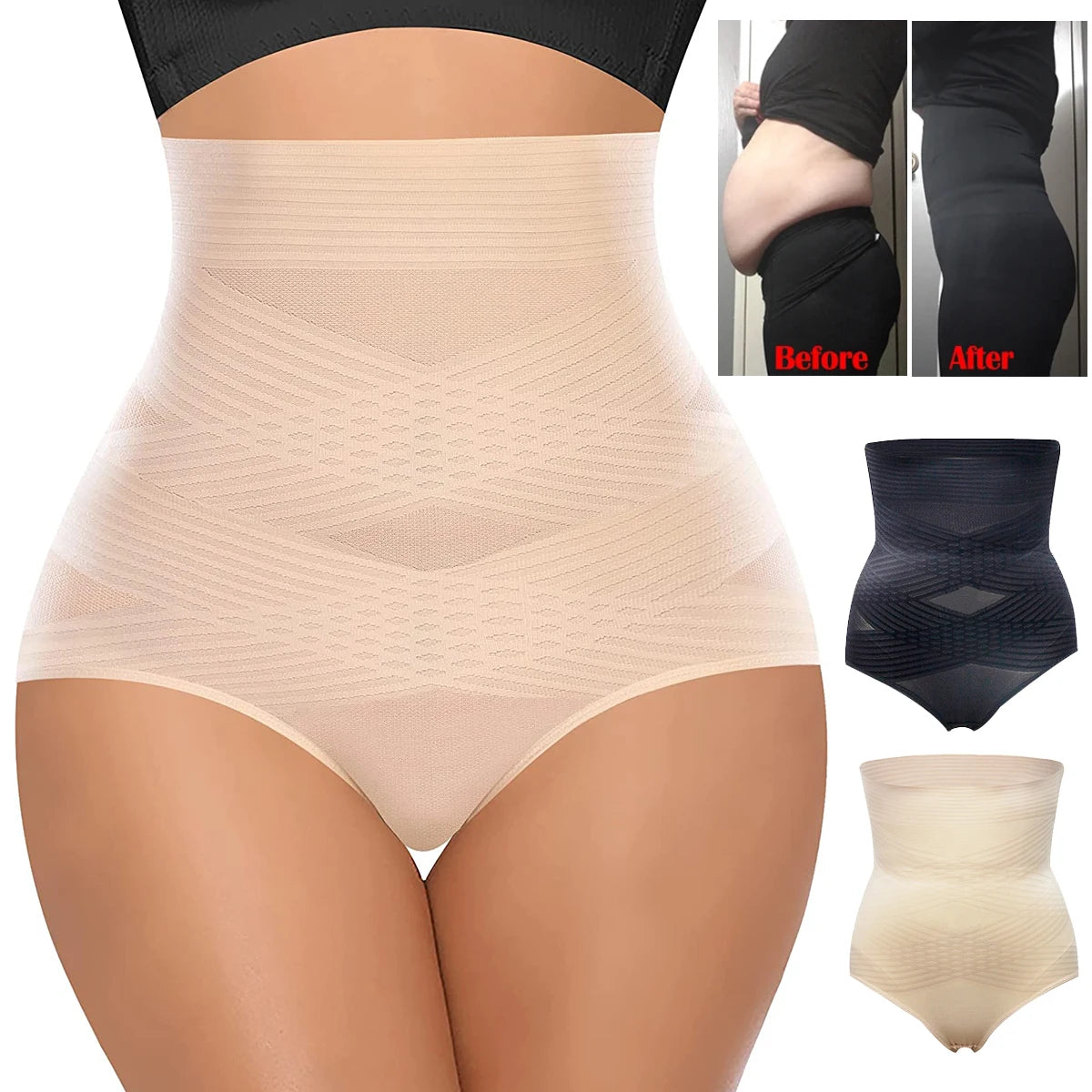 High-Rise Shaper – Chic Tummy Control & Curve Enhancer