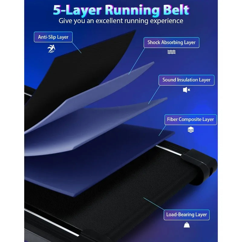 Merax Folding Treadmills for Home Electric Treadmill Workout