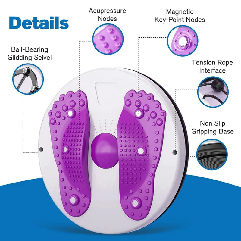 Waist Twisting Disc Magnetic Massage Body Trainer -Buy one Get one Free