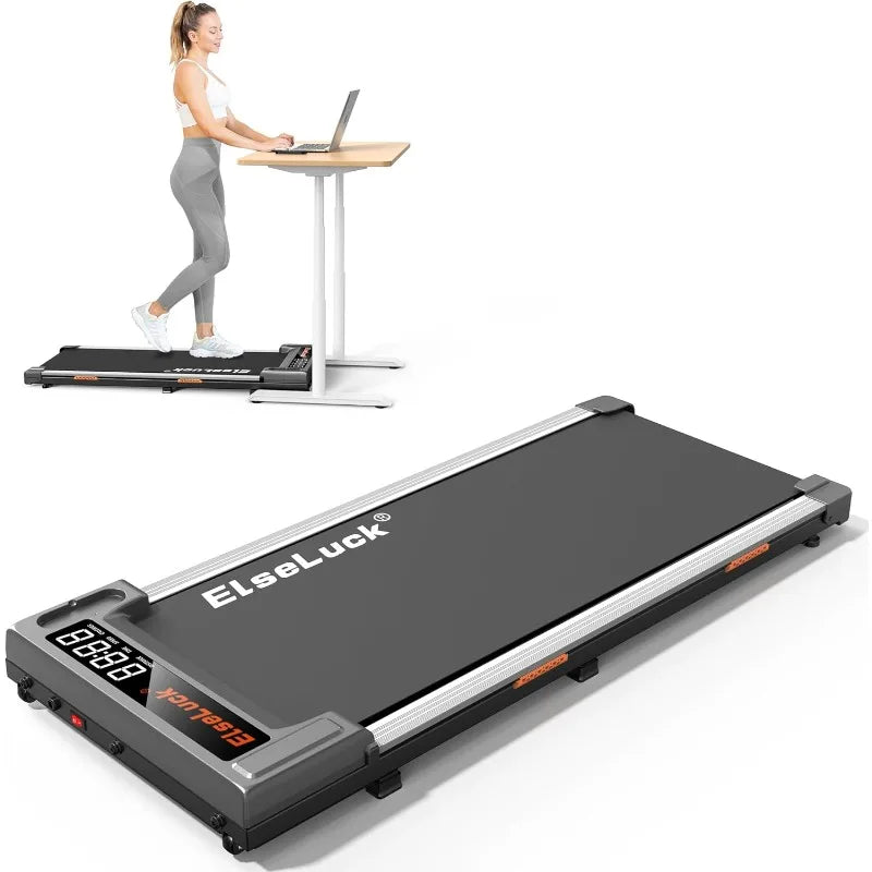 Walking Pad, Under Desk Treadmill for Home Office, 2 in 1 Portable Walking Treadmill with Remote Control