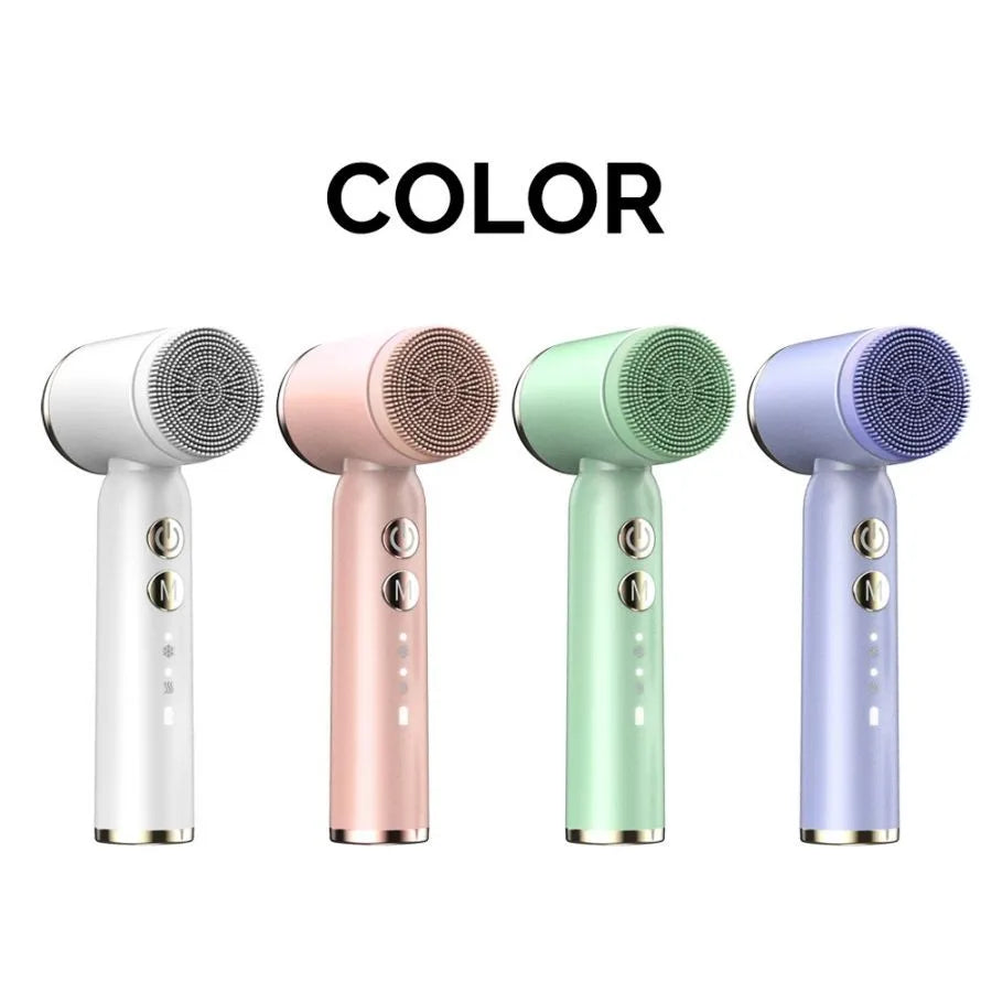 Multifunctional Ultrasonic Face Brush – Deep Clean, Exfoliate & Blackhead Removal