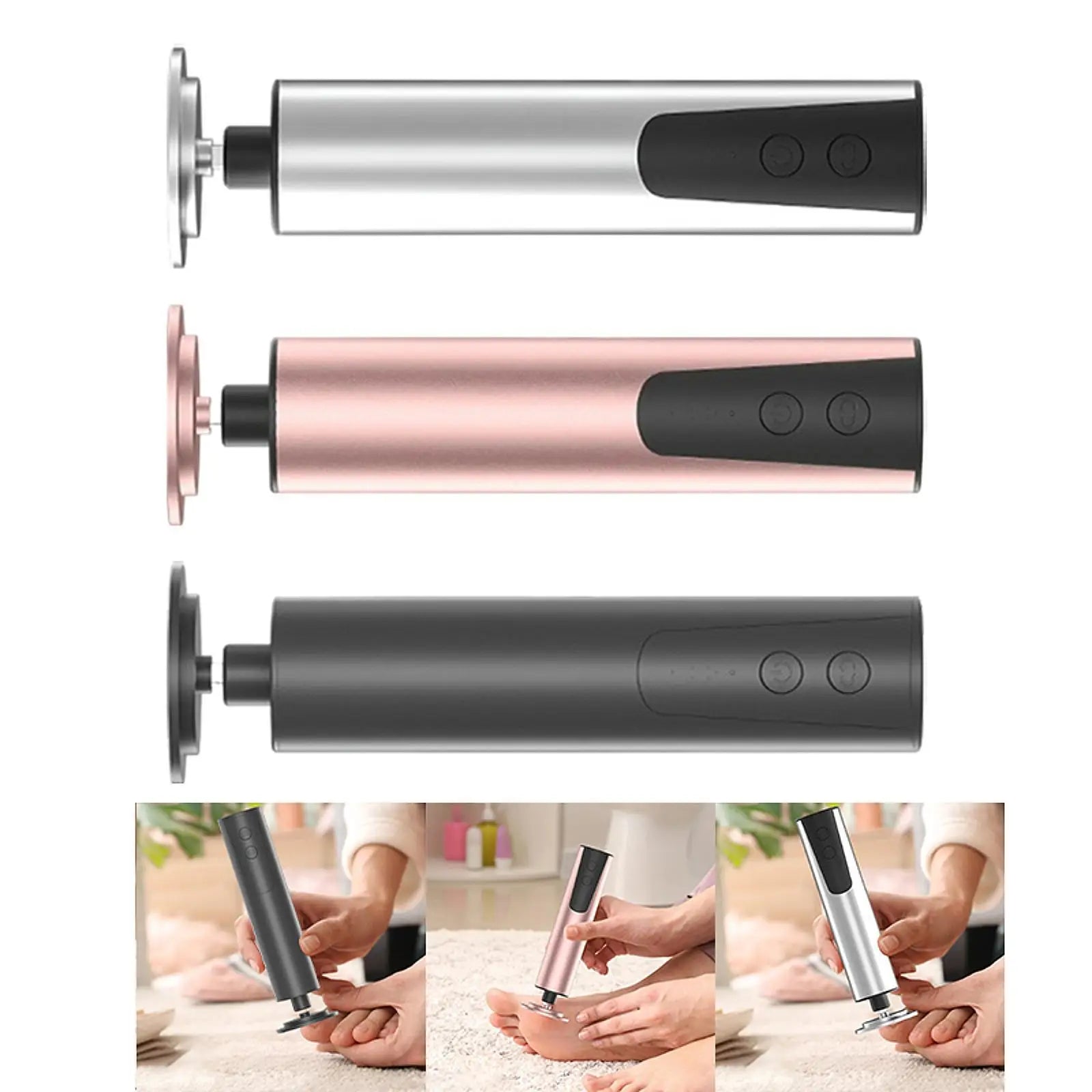 Electric Callus Remover - Rechargeable Foot File for Smooth Skin