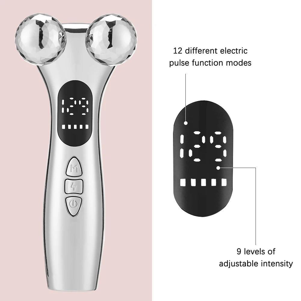 Microcurrent Facial Massager - Smart LED Facial Lifting and Firming Device