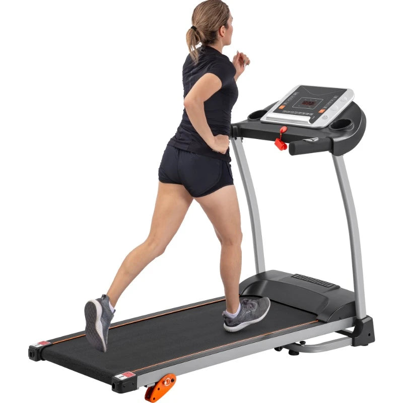 Easy-Fold Treadmill – 2.5HP Motor, 3-Level Incline, Pulse Monitor & Tablet Holder