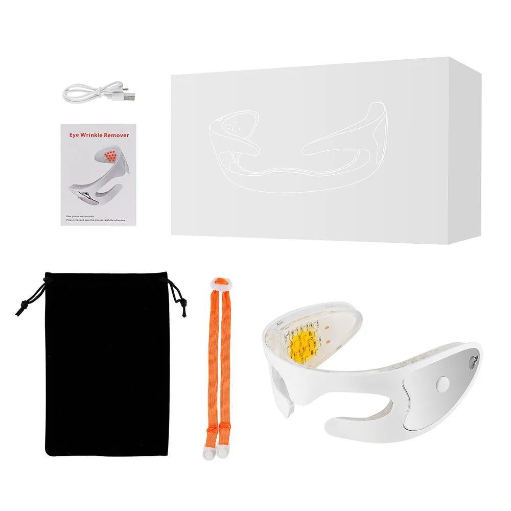 Rechargeable Eye Massager for Puffiness, Dark Circles & Relaxation