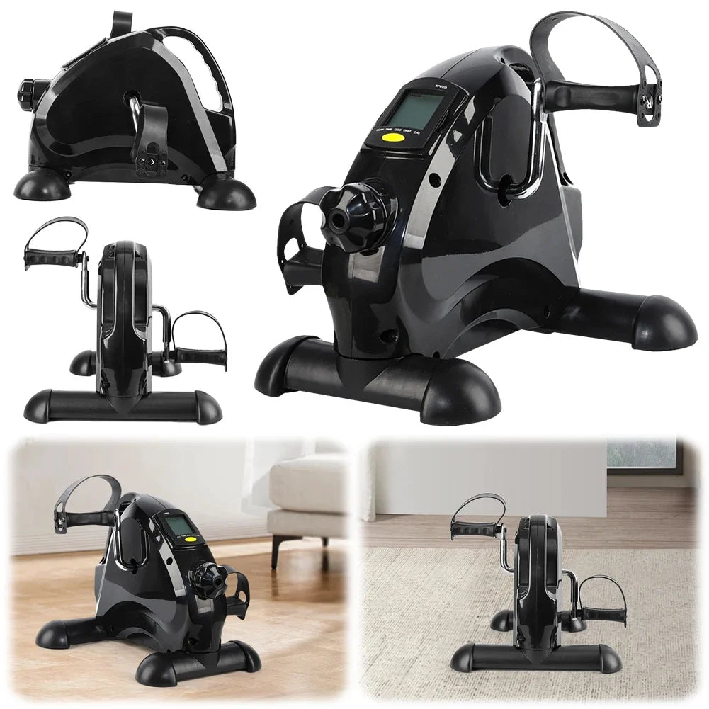 Mini Pedal Exercise Bike – Compact Leg & Arm Trainer with LCD