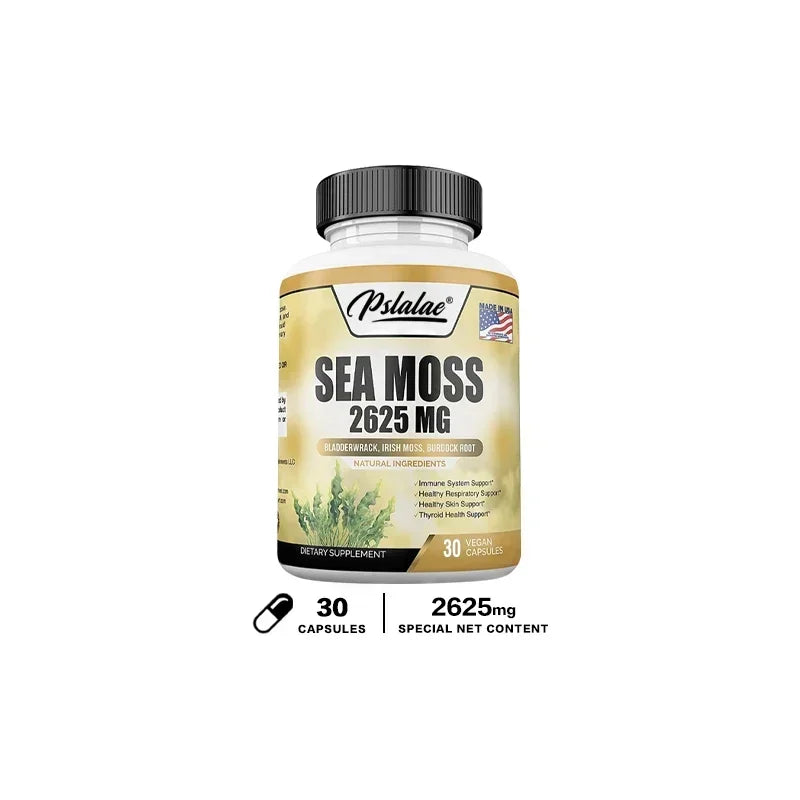 Sea Moss Complex 2625mg – Skin, Joint, Thyroid & Immune Support
