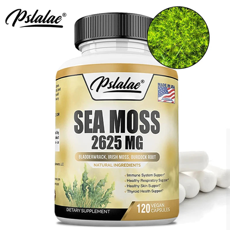 Sea Moss Complex 2625mg – Skin, Joint, Thyroid & Immune Support