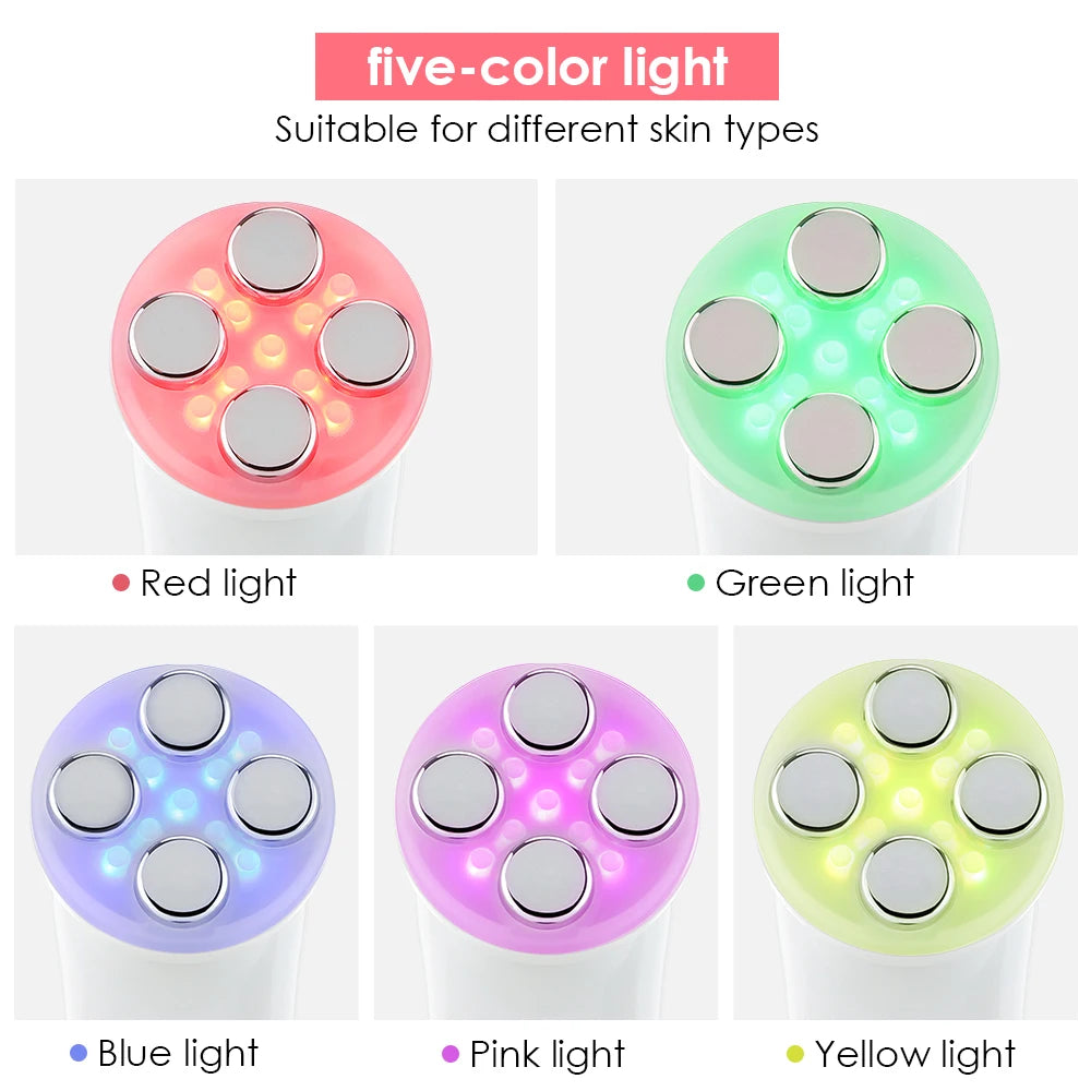 Multi-Light RF Skin Rejuvenation Device – Anti-Wrinkle & Lifting Technology
