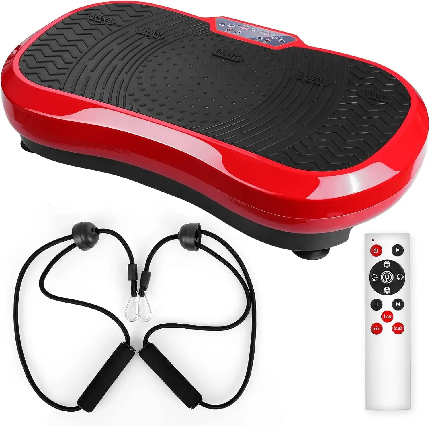 Home Fitness Vibration Plate – Compact, Low-Noise Body Sculpting Machine