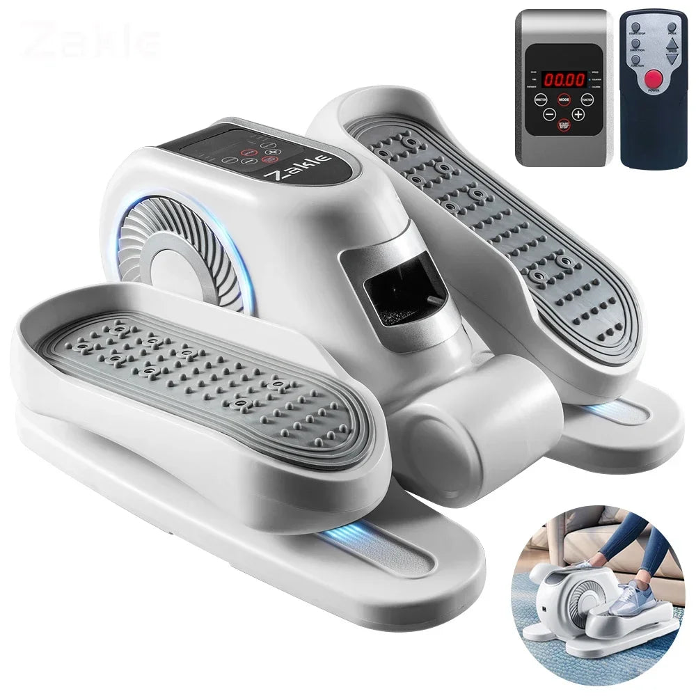 Under Desk Remote Control Elliptical - Automatic Pedal Exerciser For Legs