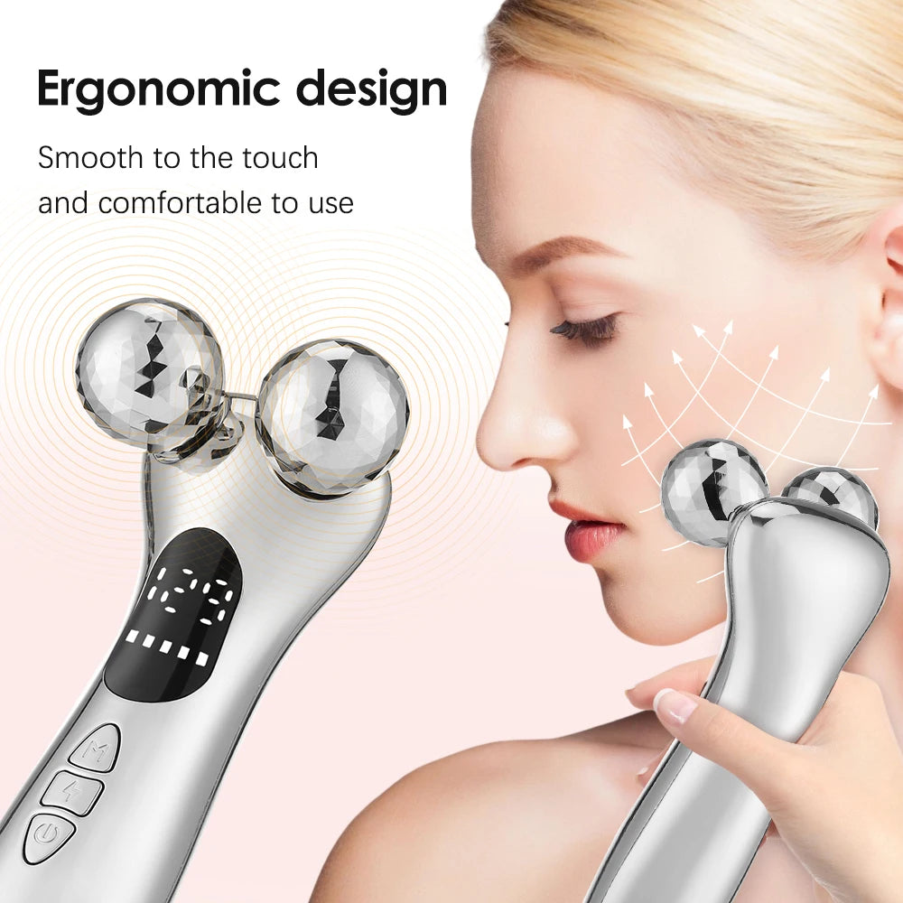 Microcurrent Facial Massager - Smart LED Facial Lifting and Firming Device