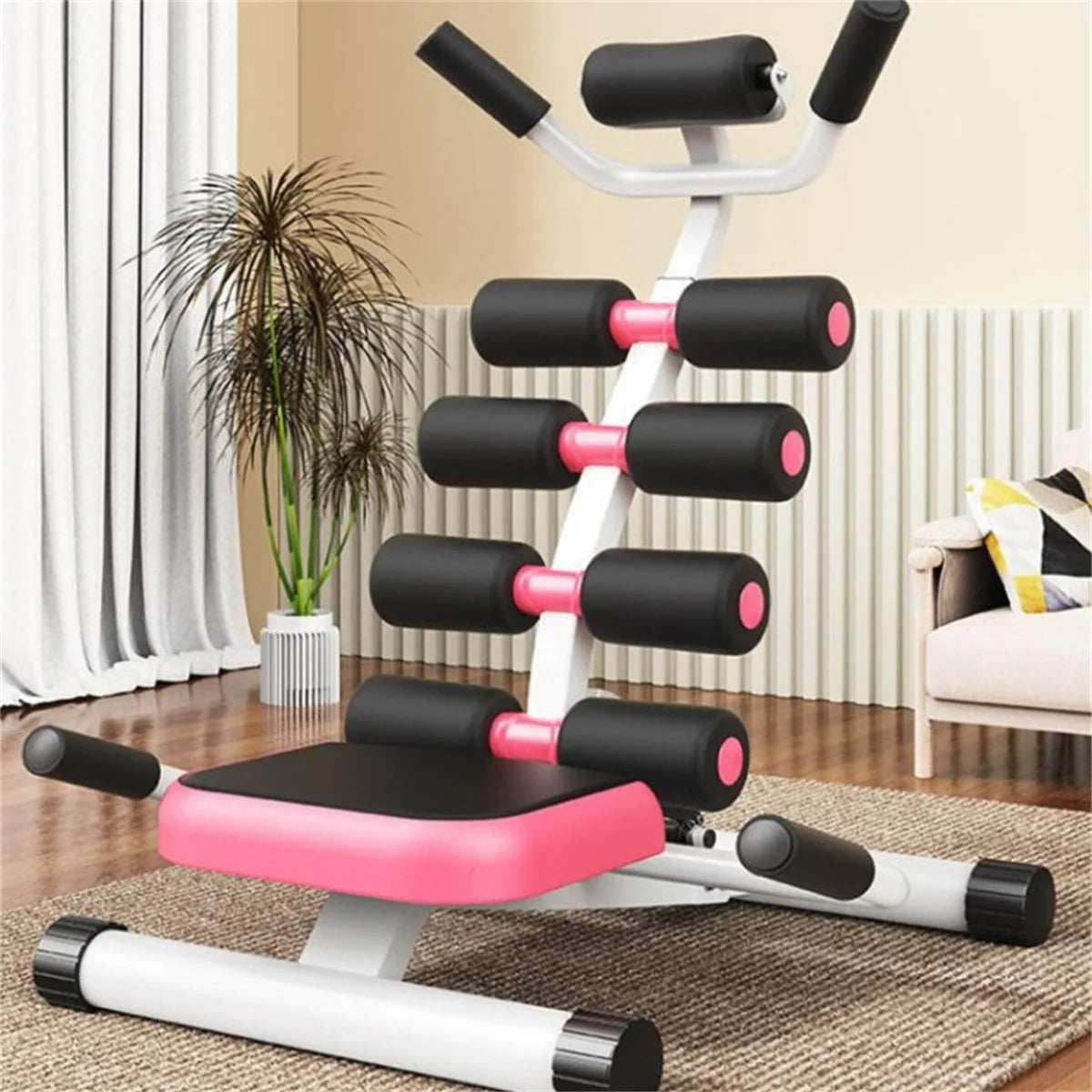 lumbar reliever, ab machine waist traction shoulder and neck relaxation stretcher yoga back open