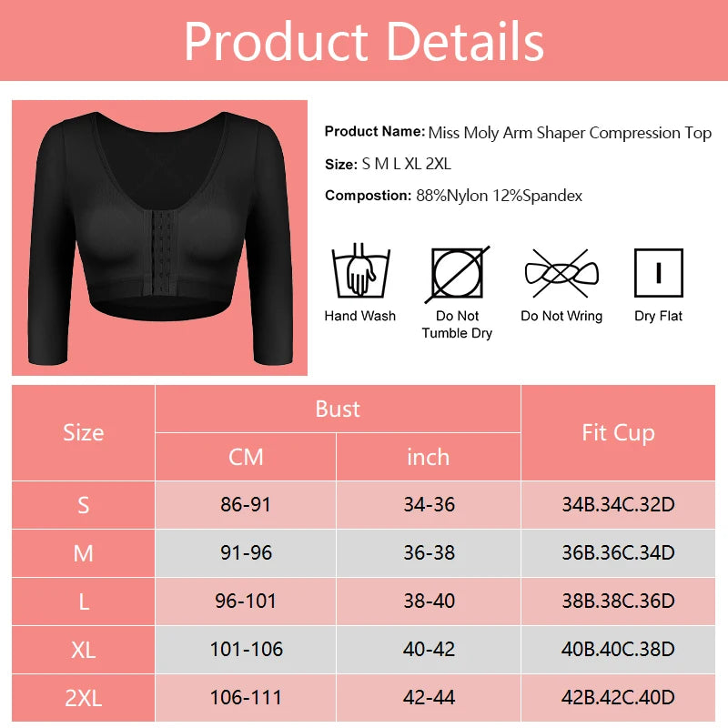 BloomBrace™ Sculpting Bra Top – Post-Surgery Compression & Back Support