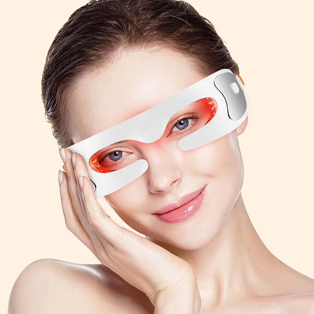 Rechargeable Eye Massager for Puffiness, Dark Circles & Relaxation