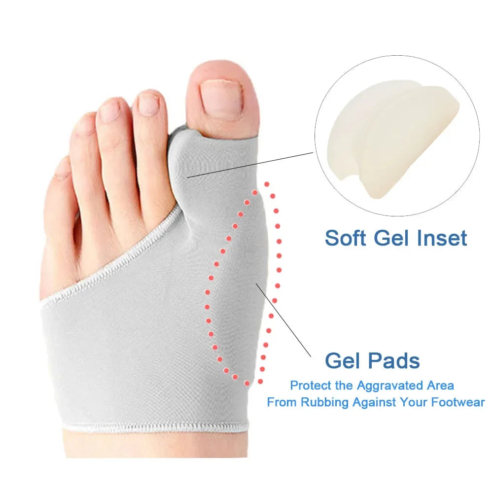 Bunion Corrector Toe Separator - Foot Pain Relief and Alignment Tool