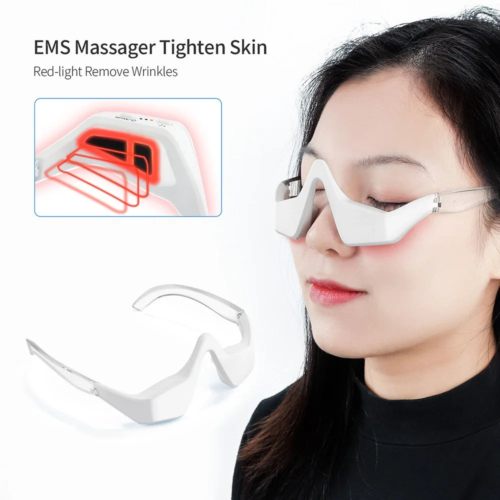 Rechargeable Eye Massager for Puffiness, Dark Circles & Relaxation