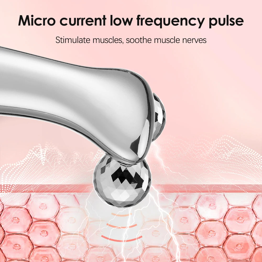 Microcurrent Facial Massager - Smart LED Facial Lifting and Firming Device