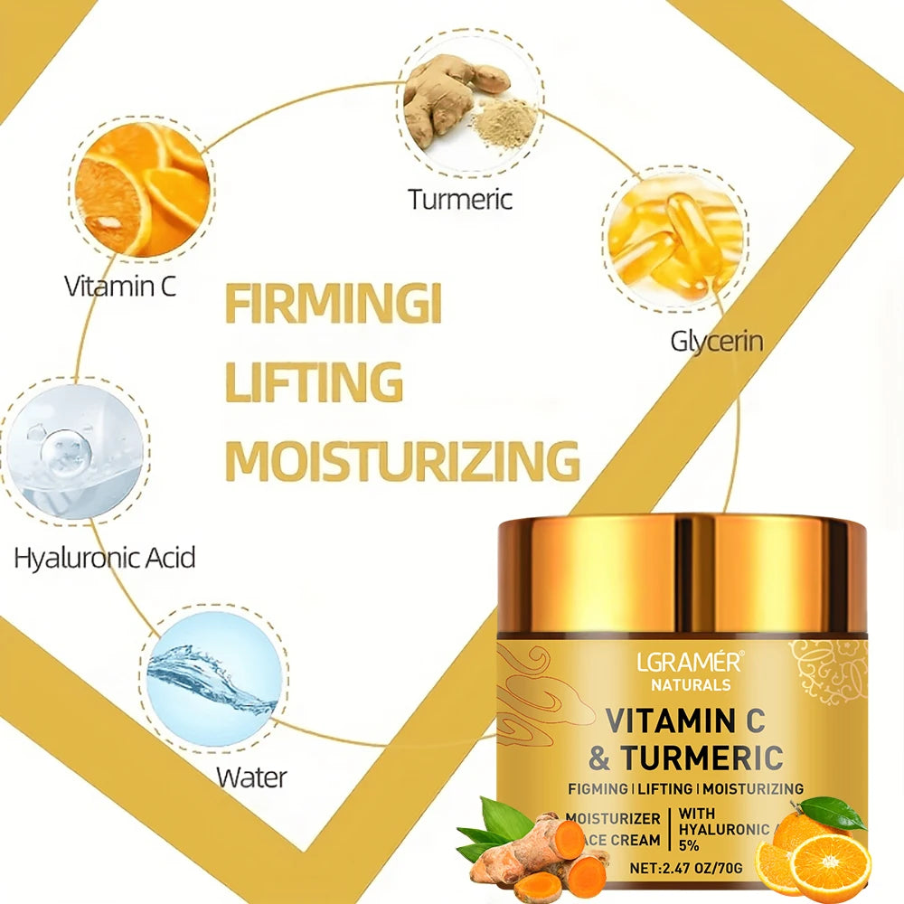 Turmeric Glow Luxe – Vitamin C + Retinol Skincare