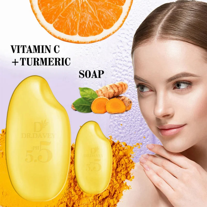Bright & Balanced – Vitamin C + Turmeric Luxe Soap for Radiant Skin