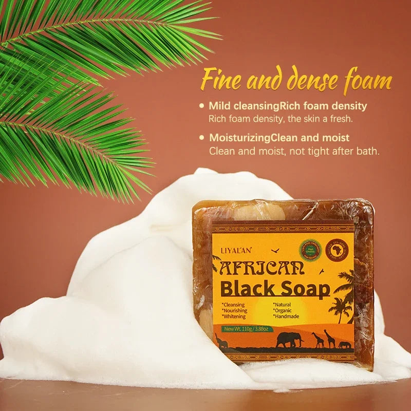 SheaSoul Black Soap – Natural Cleanser for Nourished, Balanced Skin