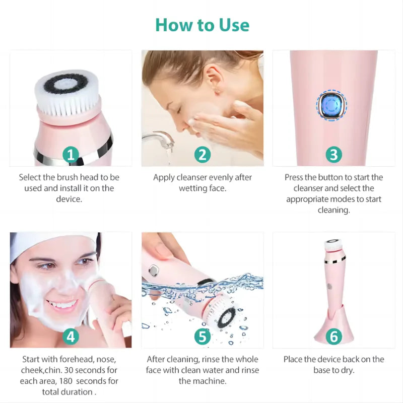 Facial Massager – Rechargeable Device for Face & Neck Firming