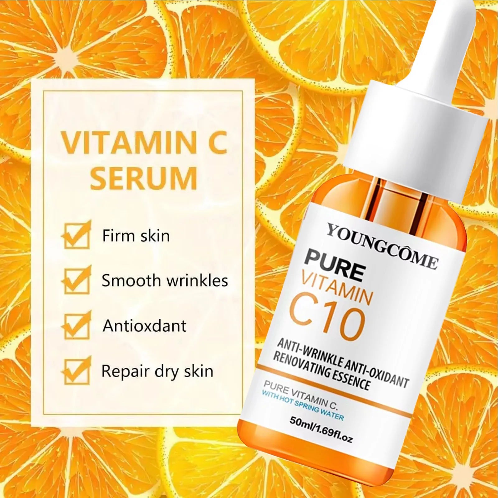Vitamin C Facial Essence Hyaluronic Acid - BUY ONE GET ONE FREE 🔥🔥