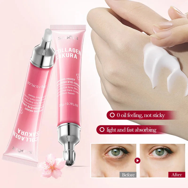 Collagen Eye Cream for Dark Circles & Puffiness Relief