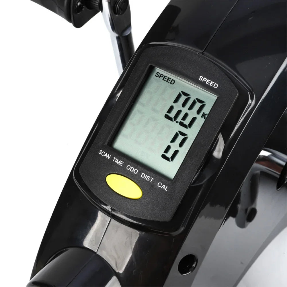 Mini Pedal Exercise Bike – Compact Leg & Arm Trainer with LCD