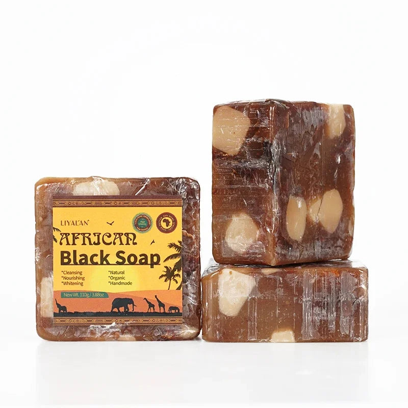 SheaSoul Black Soap – Natural Cleanser for Nourished, Balanced Skin