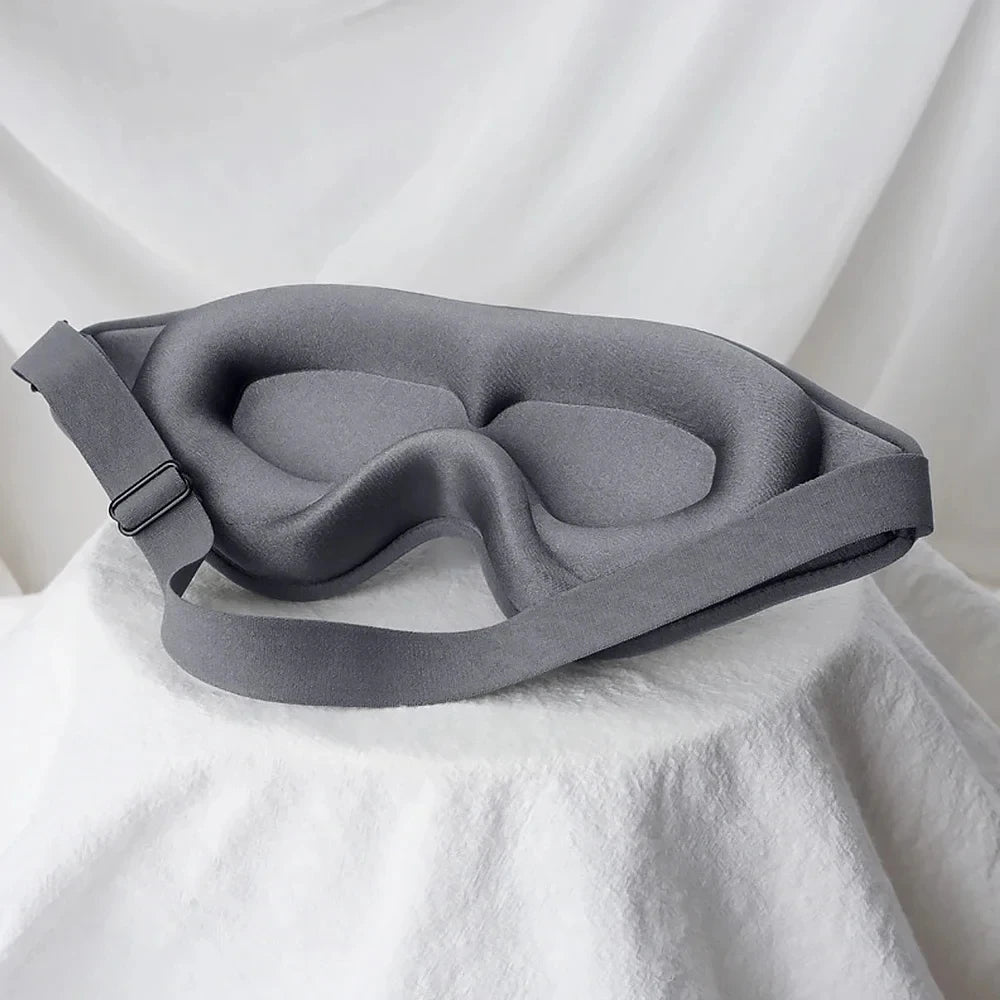 3D Memory Foam Sleep Mask – Light-Blocking Eye Mask for Deep Sleep & Relaxation