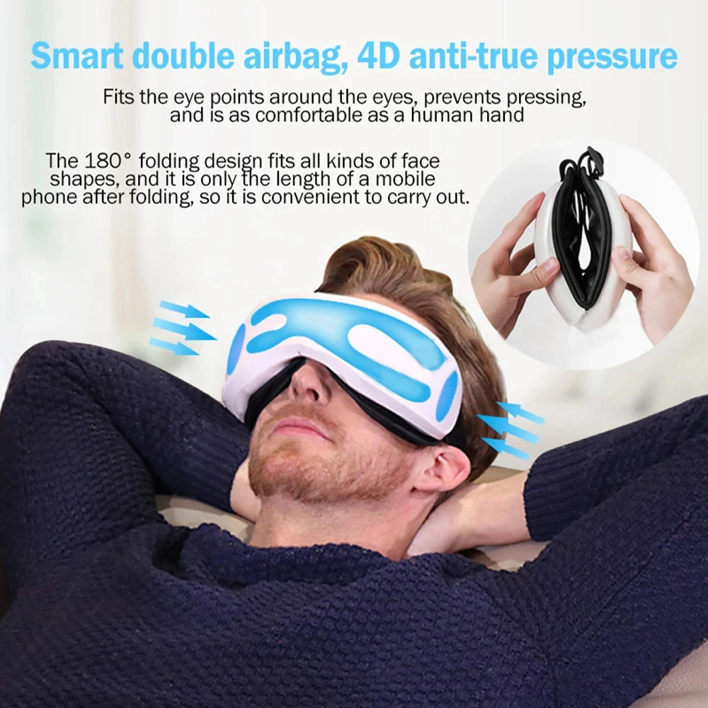 RelaxEyes™ Smart Eye Massager – Heat, Vibration & Soothing Music Mask