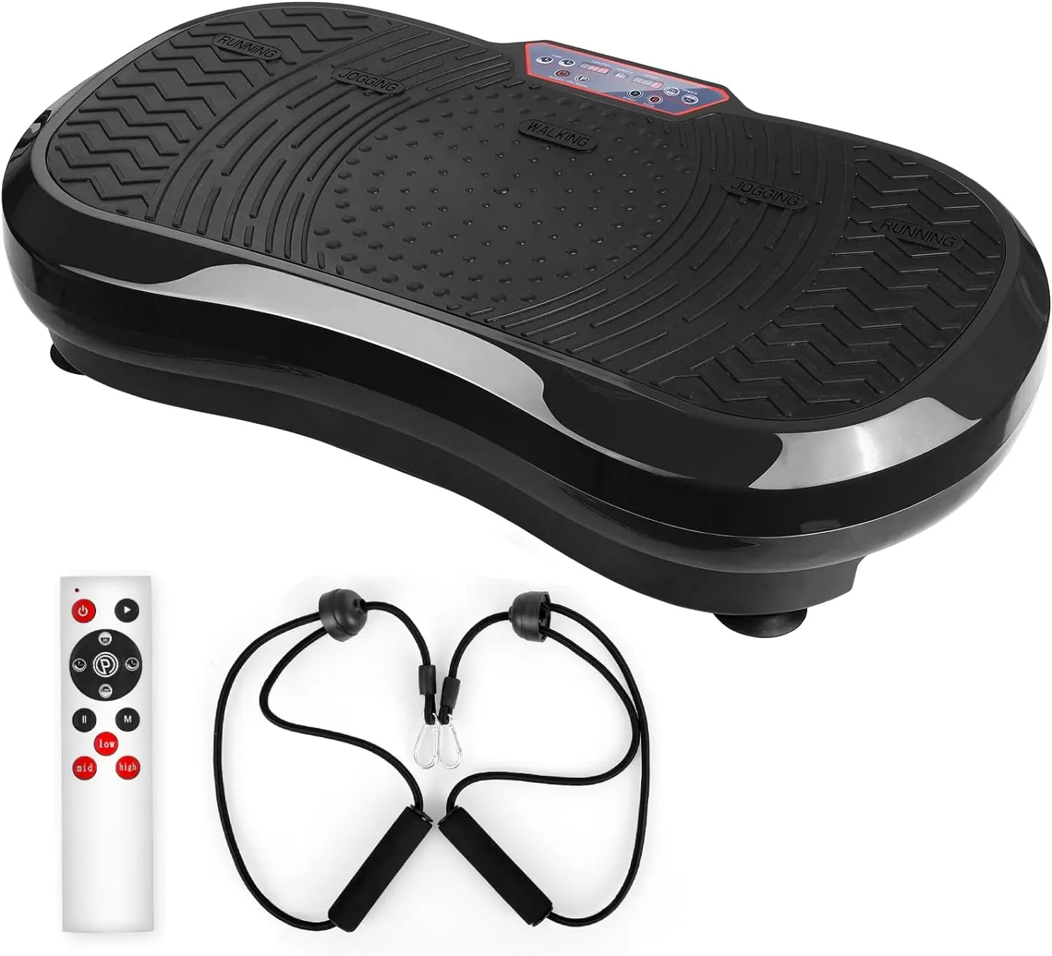 Home Fitness Vibration Plate – Compact, Low-Noise Body Sculpting Machine