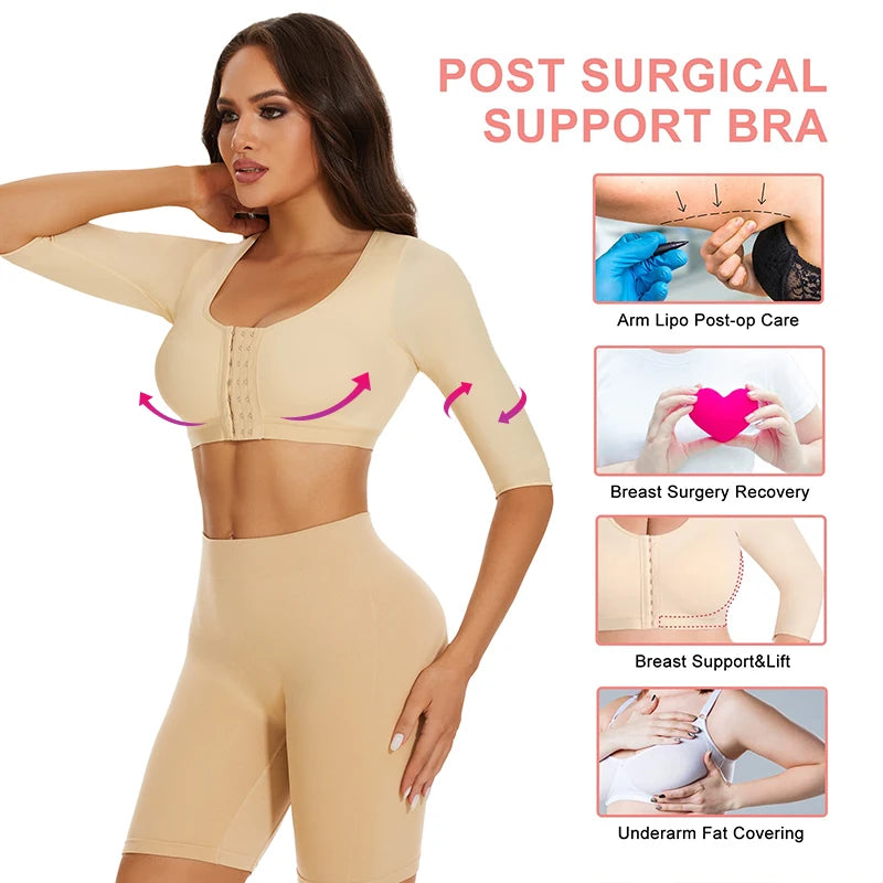 BloomBrace™ Sculpting Bra Top – Post-Surgery Compression & Back Support