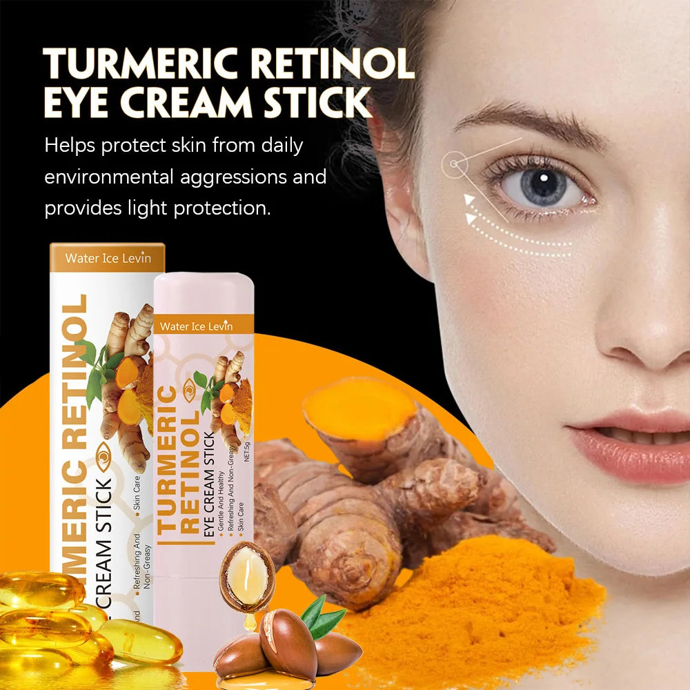 Glowtide™ Turmeric Eye Stick with Retinol & Anti-Aging Formula
