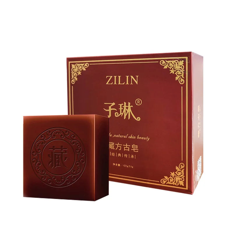 SacredGlow™ Tibetan Herbal Black Soap – Clear Skin, Ancient Cleanse