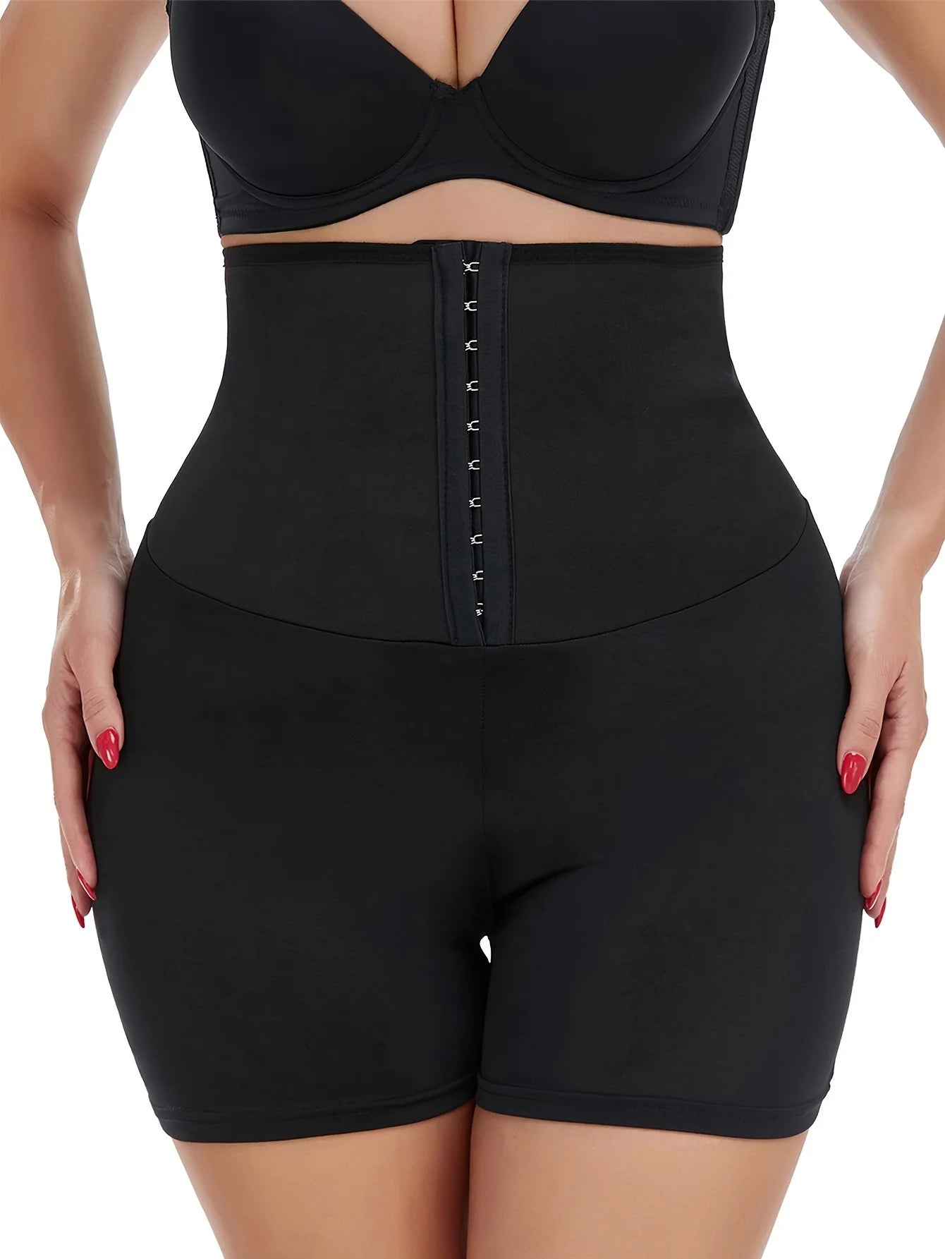 ThermoFit™ Sauna Sweat Shaper Shorts – Thigh Slimmer & Waist Trainer for Women