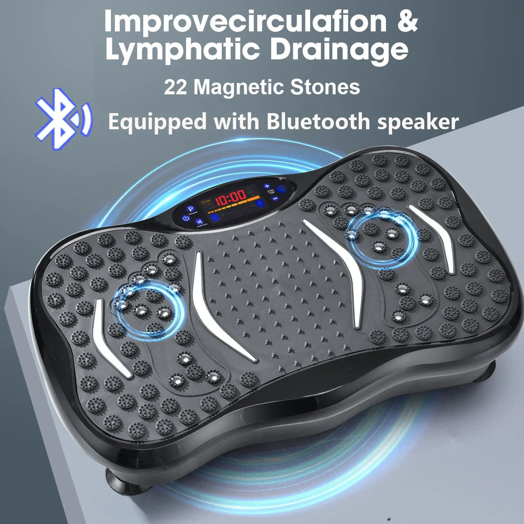 Power Fit Vibration Plate – Crazy Fit Massager for Weight Loss & Body Sculpting
